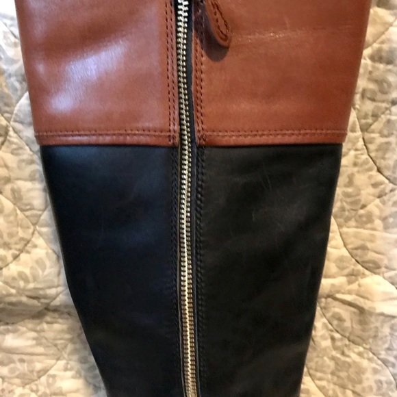 COACH Elm Riding Winter Fall Leather Winter boots - Picture 6 of 7